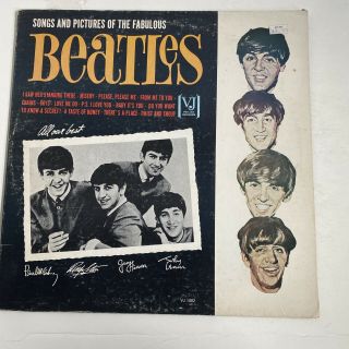 The Beatles Songs Pictures And Stories Of The Fabulous Lp Vj 1092 Mint/mint