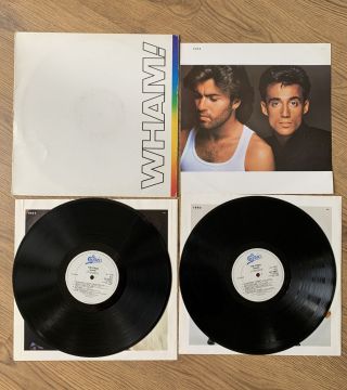 Wham The Final Vinyl Records Double Lp Ref 88681 George Michael Best Of Hits