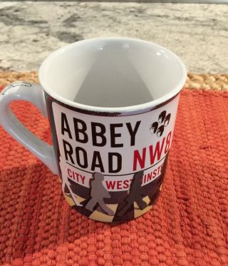 The Beatles Abbey Road Coffee Cup Tea Mug John,  Paul,  George,  Ringo