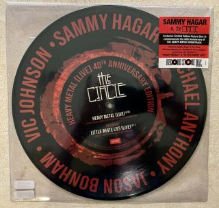 Sammy Hagar Heavy Metal Live Picture Disc Lp 2021 Rsd The Circle