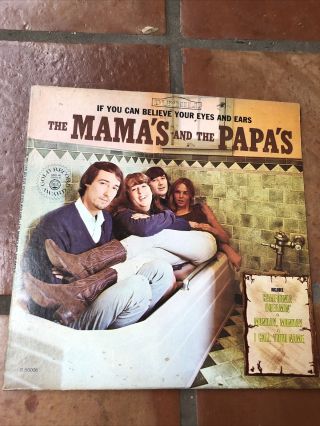 The Mamas And The Papas If You Can Believe.  Vinyl Lp Dunhill D - 50006