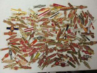 150 Cigar Bands Labels = Approx.  135 Different = Real
