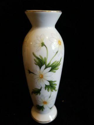 Lefton Vintage Daisy Bud Vase.  Made In Japan.  Marked Lefton 1367.