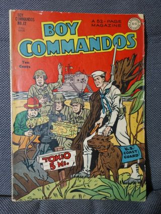 Boy Commandos 12 (fall 