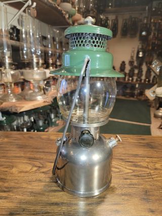 Vintage Coleman Lantern - 242c - Date Stamped 8 3 - Ready To Display