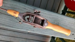 Vintage Hurd Fishing Rod All In One Steel model 85 Plastic Grip Not Walnut Old 2