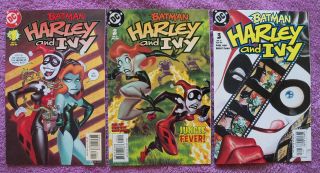 Batman: Harley And Ivy 1,  2,  3 - Full Run,  Paul Dini,  Bruce Timm,  Quinn & Poison