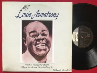 Louis Armstrong Best Of The Best Lp Rare Korea Press (1991) Jazz Dae Song