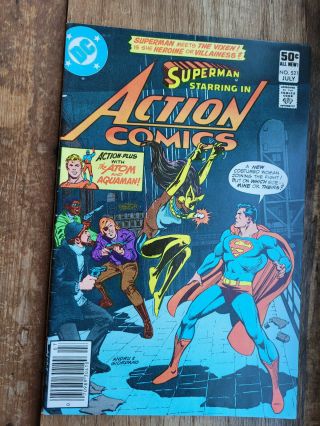 Action Comics 521 - 1st Appearance Of Vixen