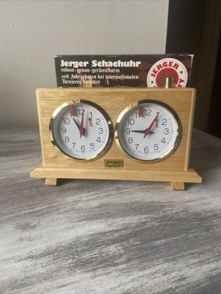 Vintage Jerger Olympia Chess Clock And Game Timer Made In Germany
