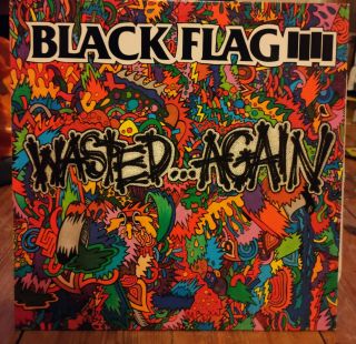 Black Flag Wasted Again 12 " Vinyl Lp