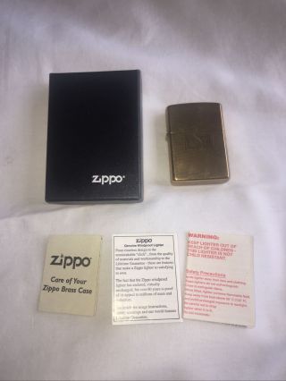 Zippo Windproof Brass Lighter 2000 F Xvi