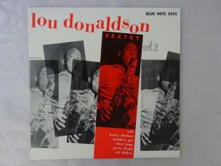Lou Donaldson Sextet Volume 2 Blue Note Blp 5055 Japan Lp Obi