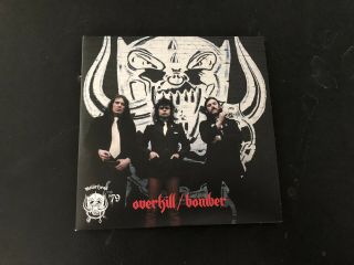 Motorhead - Overkill/bomber Rsd Limited 7 " Double Picture Disc Rare