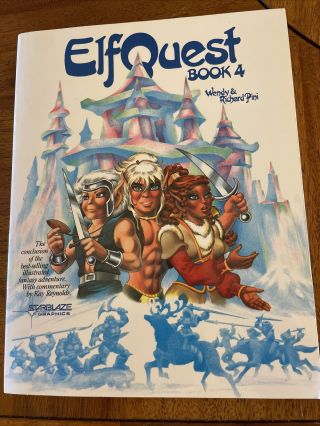 Elfquest Book 4 By Wendy & Richard Pini Fantasy Book Cond First Print