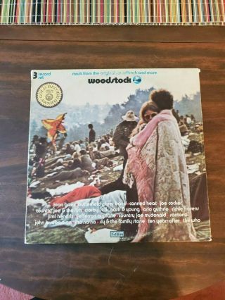 Woodstock 3 Record Set,  Music From The Soundtrack