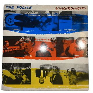 The Police Synchronicity 1983 Lp,  Sp - 3735,  A&m Records