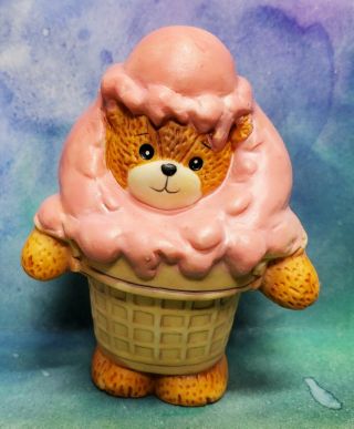 Enesco Lucy And Me Lucy Rigg Bear As Ice Cream Cone