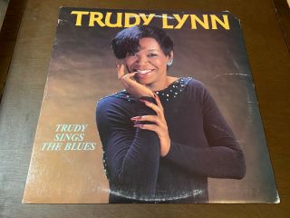Trudy Lynn Sings The Blues Gary B.  B.  Coleman Vg,  R&b Soul Lp Ichiban Records