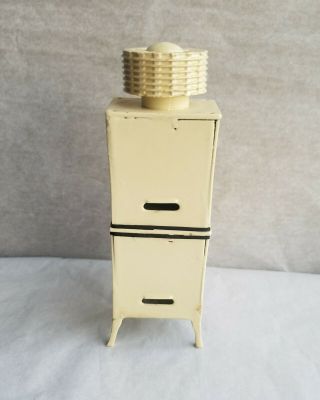 Vintage Artist Made Hammer N Smith Miniature Refrigerator 3