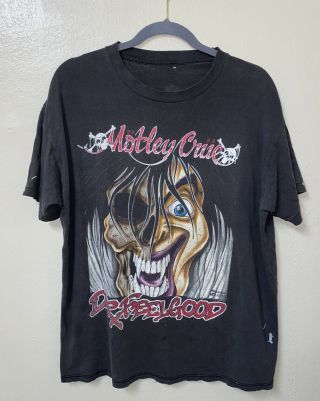 Vintage Motley Crue Dr Feelgood 1990 Tshirt Rare
