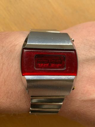 Rare Ussr Elektronika 1 Pulsar Vintage Soviet Digital Watch 1980s