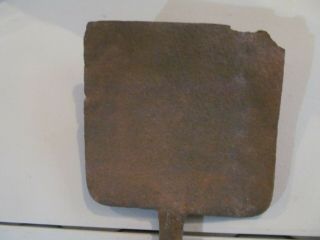 Antique Hand Forged Fireplace Peel 3