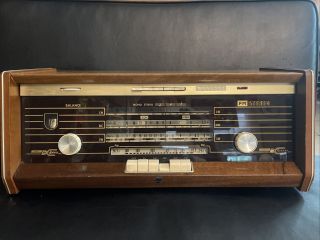 Vintage 1964 Philips Tube Stereo Shortwave/am/fm B5x43a 110 / 220 V