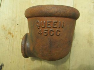 Antique Queen 45cc Cast Iron Hand Water Pump Diverter Cup