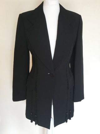 Vintage Christian Dior Gianfranco Ferre Pre Couture Blazer Jacket 8 10