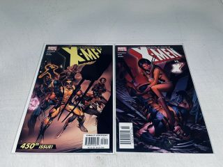 Uncanny X - Men 450 & 451 1st Meeting Wolverine & X - 23 Marvel First Prints Vf/nm