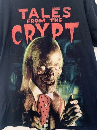 Vintage Tales from the crypt shirt big print early 2000s 2