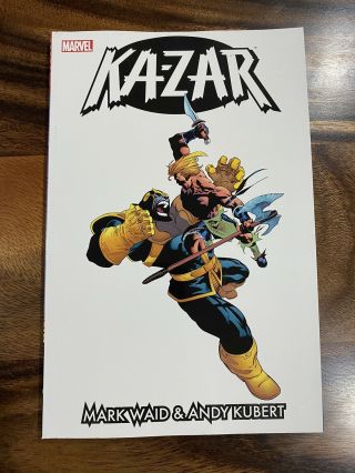 Ka - Zar By Mark Waid & Andy Kubert Vol.  2 (2012,  Trade Paperback)
