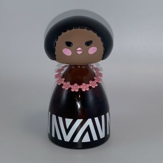 Vintage Avon Small World Island Girl 2 Oz.  Cologne Bottle Partially Full
