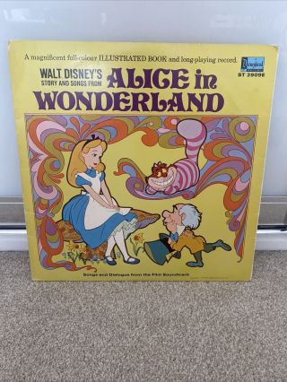 Walt Disney’s Story And Songs From Alice In Wonderland Vinyl