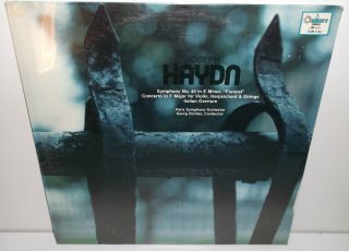 Sum 1104 Haydn Symphony No.  44,  Concerto In F Major For Violin,  Harpsichord,  Strings