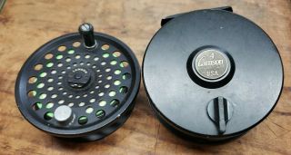 Vintage Lamson 4 Fly Reel Fly Fishing With Extra Spool Made In Usa.