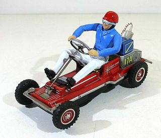 T.  N.  Nomura Go Kart " Kart Star " Battery Op.  Vintage,  Tin,  Japan.