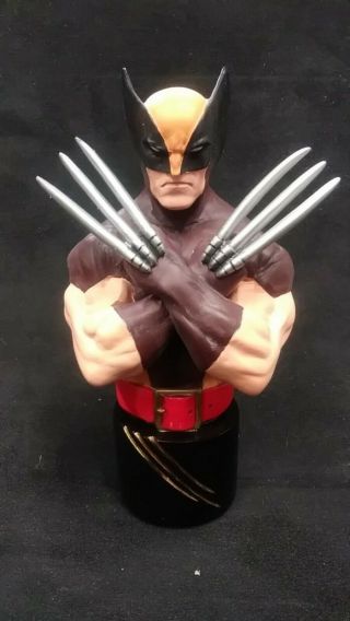 Marvel X - Men Wolverine Bowen Mini Bust Statue 6377/9000 Brown Costume