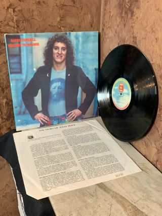 Randy Stonehill - Welcome To Paradise Lp Vinyl Record Is Ex Christian Rock