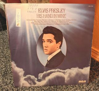 His Hand In Mine By Elvis Presley (vinyl Lp) 1960