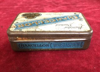 Vintage Tobacciana Chancellor American Cigar Company Advertising Tin Box 3