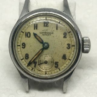 Leonidas Sport Military Style Women Mechanical Vintage Watch Swiss Made Www3