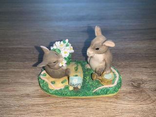 Charming Tails I Love You A Whole Bunch Mouse Mice With Daisies 89/715 Figurine