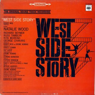 West Side Story - Film Soundtrack (leonard Bernstein) (vinyl Lp) Cbs 70006