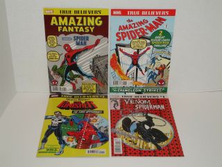 Marvel True Believers Fantasy 15,  Spider - Man 1,  129,  300 (NM) 3