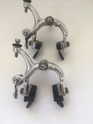 Campagnolo Nuovo Record Brake Calipers Short Reach,  80’s Vintage Hardly