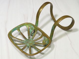 Antique Brass Soap Dish Holder For Claw Foot Tubs Cottagecore Farmhouse