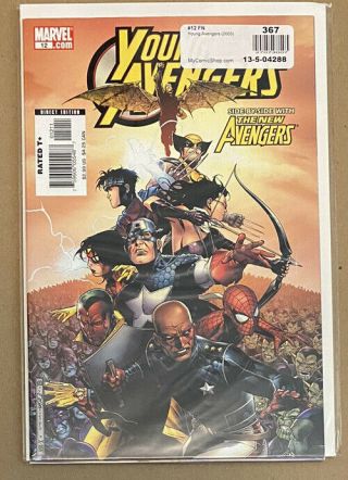 Young Avengers 12 (2005) Marvel Comics 1st Kate Bishop As Hawkeye Speed