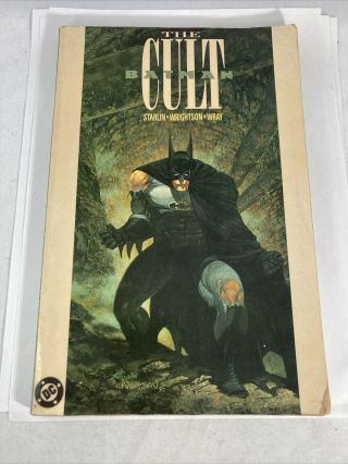 Batman The Cult Tpb Jim Starlin Berni Wrightson Dc Comics